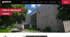 Desktop Screenshot of library.apsu.edu
