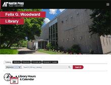 Tablet Screenshot of library.apsu.edu